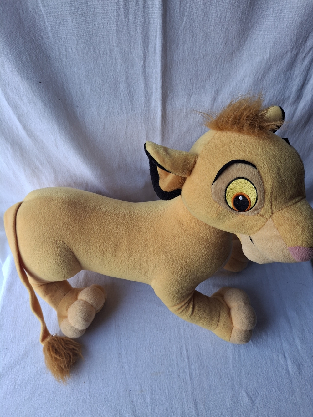 Plush Yellow Lion  King Toy - Soft Cuddly Stuffed Animal Simba